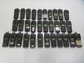 Motorola 687tnu1167 Lot Of 32 Pmuf1317e Vhf Portable Mobile Radio T266322
