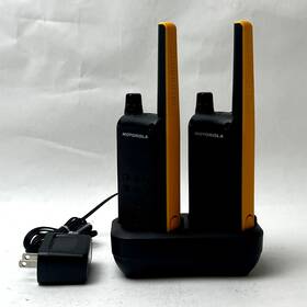 T470 Motorola 748091027734 Solutions Talkabout Tm Two-way Radio Yellow Missing One Battery