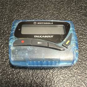 Motorola 929.8624 Talkabout Flex Digital Uhf Pager Blue Fcc Id E9698104