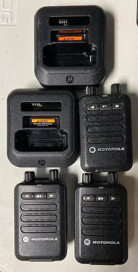 A03jac8ja2an Motorola Minitor Vi Vhf 143-174 Mhz Lot Of 3 Stored Voice Pagers
