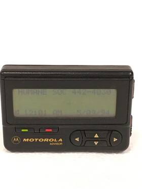 Motorola A03klc5662aa Display Pager 158.7750 Mhz No Battery Works Free Ship
