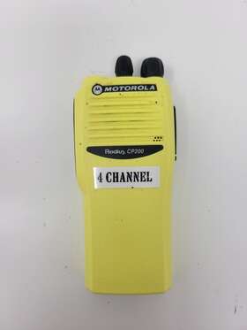 Aah50rdcaa1an Motorola Radius Cp200 4-channel Radio Model Number No Battery