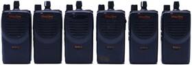 Aah84rsc8aa1an Motorola Lot Of 6 Mag One Bpr40 Handheld Radios Read