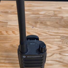 Motorola Aah87jdh9ca2an Cp100d Portable Handheld Two-way Radio Limited Digital Display