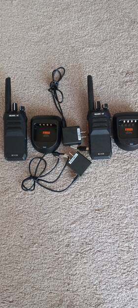 Aah88sck8ad5bn Motorola Bpr50dx- Uhf Bearcom Bc400d Digital Analog Radio. Dmr