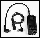 Bdn6706b Motorola  Voiceducer Vox/ptt W Earmic For Gp300 Cp200 And Other Models