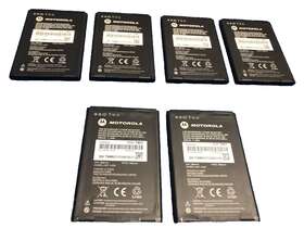 Bt000592a01 Motorola Lot Of 6x Genuine Battery/ 2900mah 11.16wh - 2021 Dated