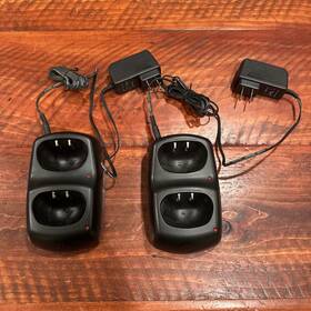 Sad900200 Motorola Ch610e1 Walkie Talkie Chargers Set Of 2 With Power Cord