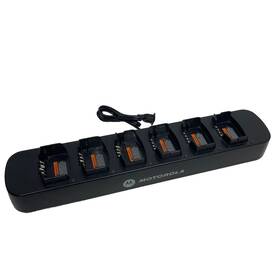 Cu30-e6116-000f Motorola Rpn4055a Multi 6-gang Charger