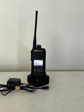 Dts150nb0laa Motorola Dtr700 Digital 2 Way Radios 900mhz Talkie W Battery And Charger Vgc