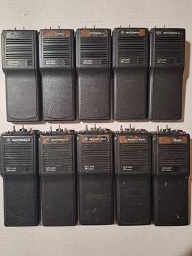 H01ucd9pw1bn Motorola Lot Of 10 Mts2000 Top Display 800mhz 2-way Radios For Parts Or Repair