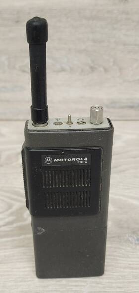 H24xpb6120a Motorola Expo Handie Talkie Walkie Fm Radio As Is Untested #cs