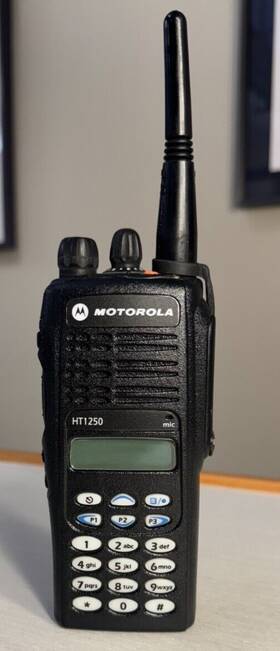 H25rdh9dp5 Motorola Ht 1250 Ls Model Uhf 128 Channels Full Keypad