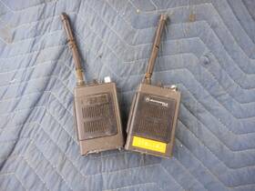 H33bxu312dan Motorola Vintage Expo Walkie Handi Talkie Fm Handheld Radio Parts