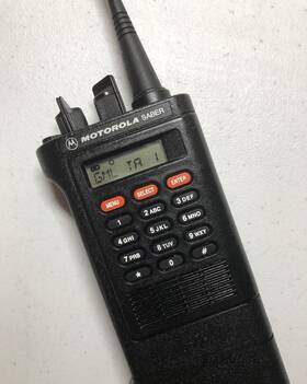 H44qxk7139cn Motorola Saber Iii Gmrs Frs Uhf 440-470 Mhz Des Encrypted