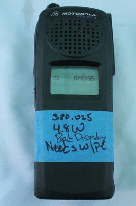 Motorola H46wcd9pw5bn Xts2500 1.5 900 Mhz 96ch Portable P25 Digital Radio