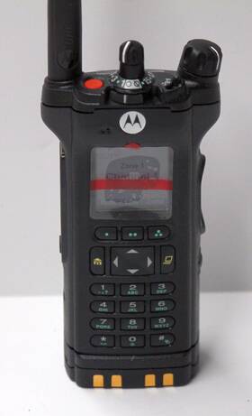 H98qdh9pw7bn Motorola Tested Apx Apx6000 Uhf R1 380-470 Mhz Wifi Radio P25 Tdma Bt No Tags