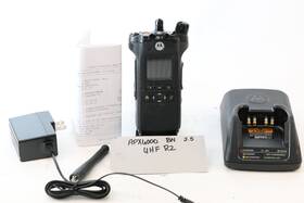 Motorola H98sdf9pw6bn Apx6000 Bn 2.5 Uhf R2 Fpp 5 Algos With Tag