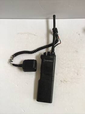 H990x-052h Motorola Saber 1 Handie-talkie Vhf Radio Untested As Is Ham