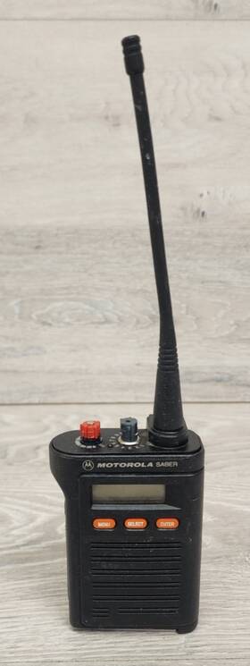 H995a Motorola Saber 059h Handie Talkie Walkie Radio As Is Untested #cv