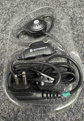 Motorola Hkln4599b - D-style Earpiece With In-line Microphone And Ptt/clearance
