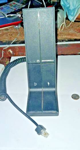Hmn3000b-4133 Motorola Hmn3000b-9720 Two Way Radio Desk Microphone
