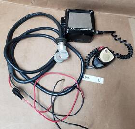 Iv80776a92 Motorola Mobile Two-way Radio System 3057-12 Nmn6006a Q542 V