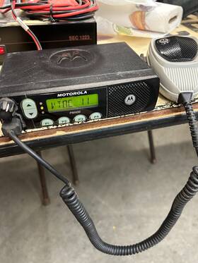 M50kqf9aa3an Motorola Pm400 Vhf 146-174 Mhz 50 Watt Mobile Radio