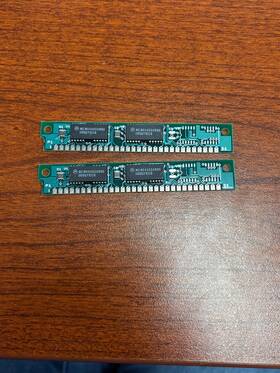 Motorola Mcms4400an80 1mb 30-pin Simm Ram Set Of 2 80ns