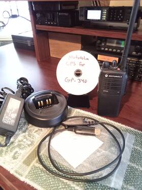 Mdh25kdc9an3ae Motorola Gp340 Vhf 136-174mhz Ham Murs Commercial Analog Read
