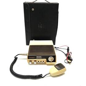 Motorola Mocat-40 Vintage Mocat 40 - Channel Cb Radio With Case Tested Parts Or Repair