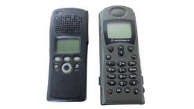 H460df9pw6bn Motorola Ms1-20 Lot Of 2 Two Way Radio With - Free Shipping