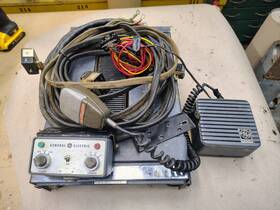 Mt76tbu66 Motorola Vintage Radio Set For Antique Police Car Fire Truck Dukes Of Hazard Era