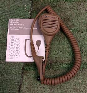 Nntn8235 Motorola Model Remote Speaker Microphone With Manual - Used Lightly