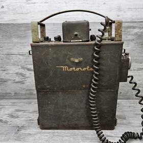 P13-1al Motorola Vtg Ham Handie-talkie Radiophone Pack 1940s War Wwii Radio