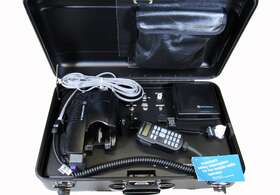 P2061 Motorola Xtva Transportable Suitcase Base Station Halliburton Case