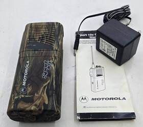 P24csd20g2aa Motorola Sport 10x Radio Talkabout Walkie Talkie No Batteries Or Antina