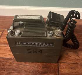 P33ddc-1110bm-sp1 Motorola Vintage Military Radio Us Army Handie Talkie Fm Radiophone Portable