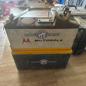 P34bac1101am Motorola Vtg. Handie-talkie Fm Radiophone P34bac- 1101 Am Fast Shipping