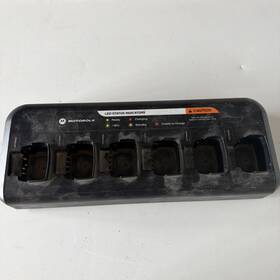 Motorola Pmln6597 Multi Unit Charger For Cp100d And Cp185 Two Way Radios