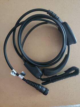 Pmln6828a Motorola Tactical Throat Microphone Pmln6828