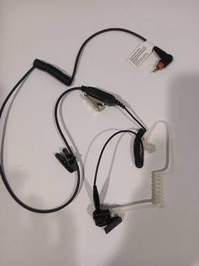 Pmln7158a Motorola 2028 Surveillance Earpiece With Microphone. Pre-owned