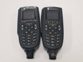 Pmun1034g Motorola Pmun1034a Mixed Lot Of 2 O3 Handheld Control Heads - Parts