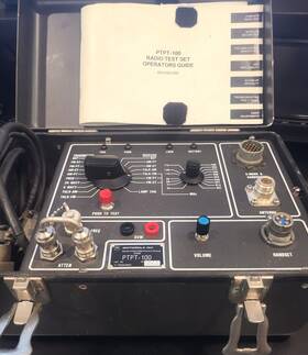 Motorola Ptpt-100 Radio Test Set Working Government Surplus