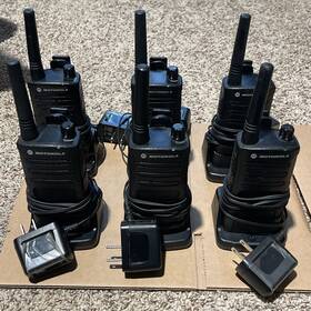 Motorola Solutions Rmm2050 Edir 4 6 X Rmm2050 On-site 2-way Radio - Pack Bundle Tested Working
