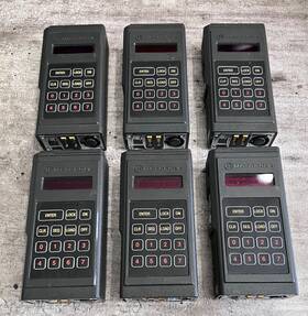 T3010bx Motorola Lot Of 6 Des Keyloader Variable Loader