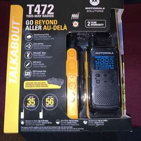 T472 Motorola Talkabout 22-channels 2-way Radio - 2 Pack