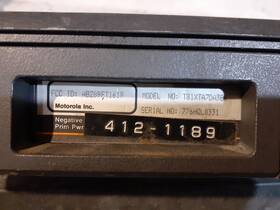 T81xta7da3bk Motorola T51jja4900dk Mara Trac Low Band Radio Chassis Only Fccid # Abz89ft1619