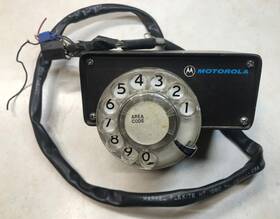 T63sra3200bk Motorola Vintage Syntor H.e.a.r Rotary Dialer