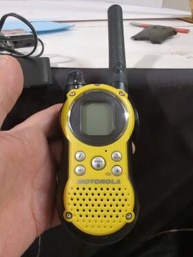 T9510 Motorola Talkabout Two-way Radio. No Charger